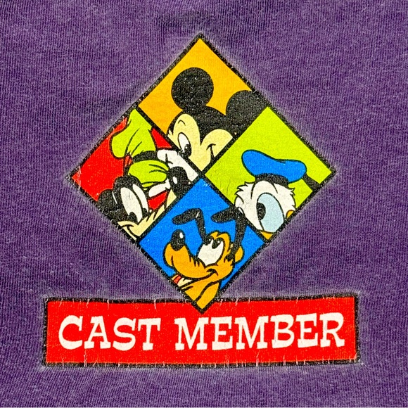 Cast Member Exclusive Disney Cast Shirt featuring Mickey Pluto Goofy Donald - Picture 1 of 4